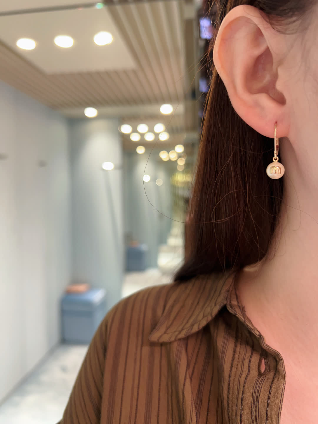 Miu Miu Pearl Earrings